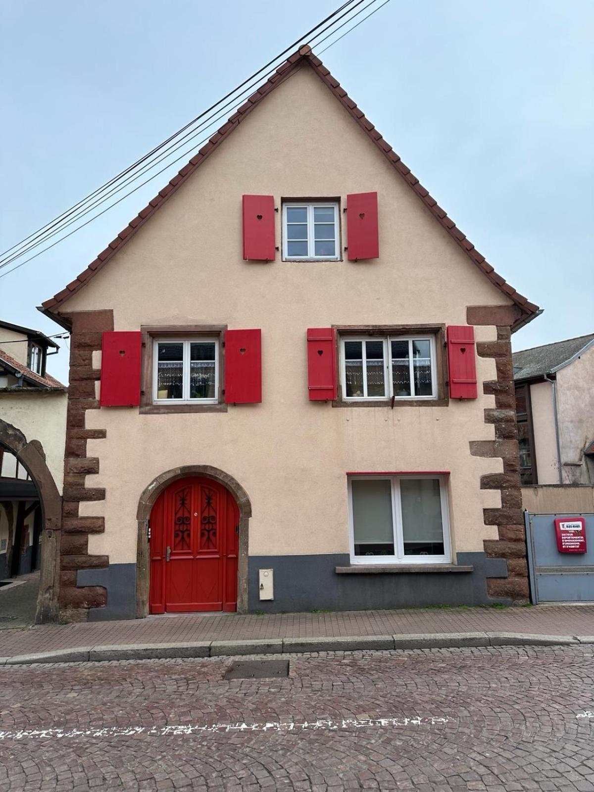 Bienvenue Au Coeur D Alsace-Centre Obernai -3 Etoiles - Lägenhet Exteriör bild